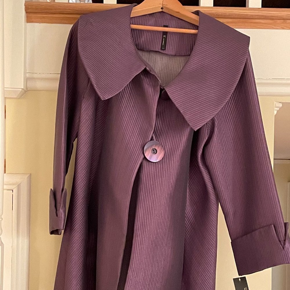 I.C. By Connie K Purple Jacket